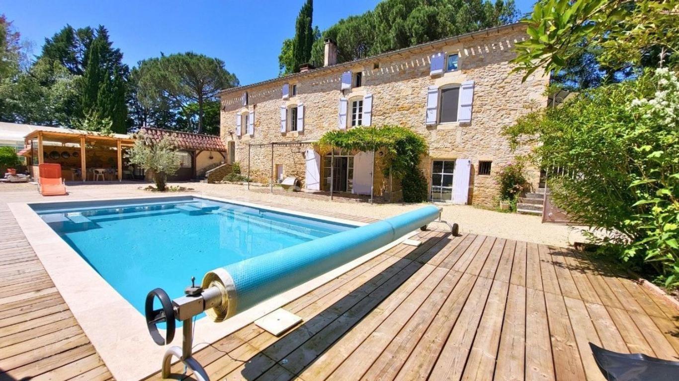 Domaine La Buissiere Duravel "La Maison" Piscine Privative ภายนอก รูปภาพ